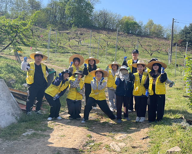 누리봄봉사단 4기, 농가 일손 돕기 봉사활동 실시