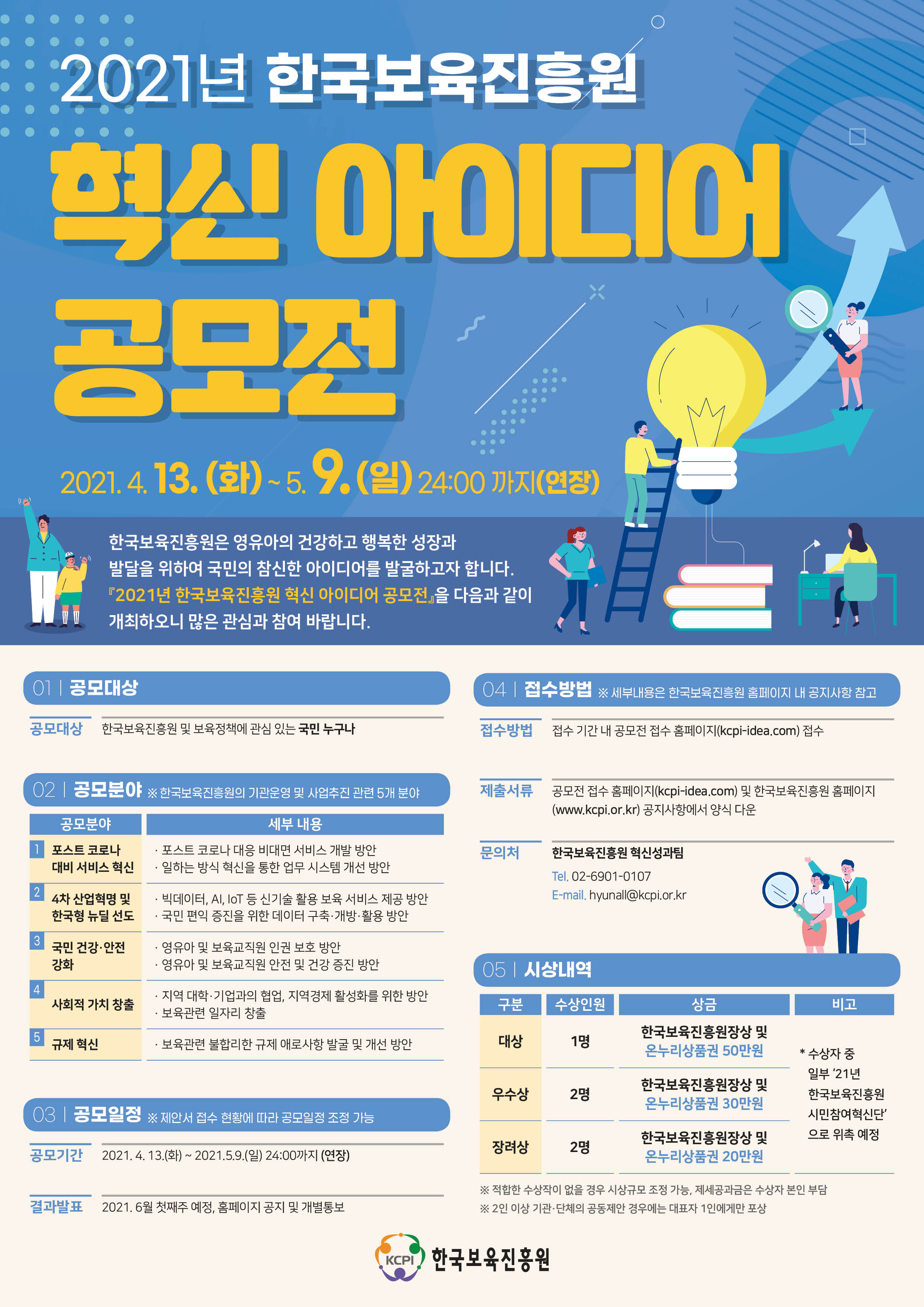 2021년 한국보육진흥원 혁신 아이디어 공모전